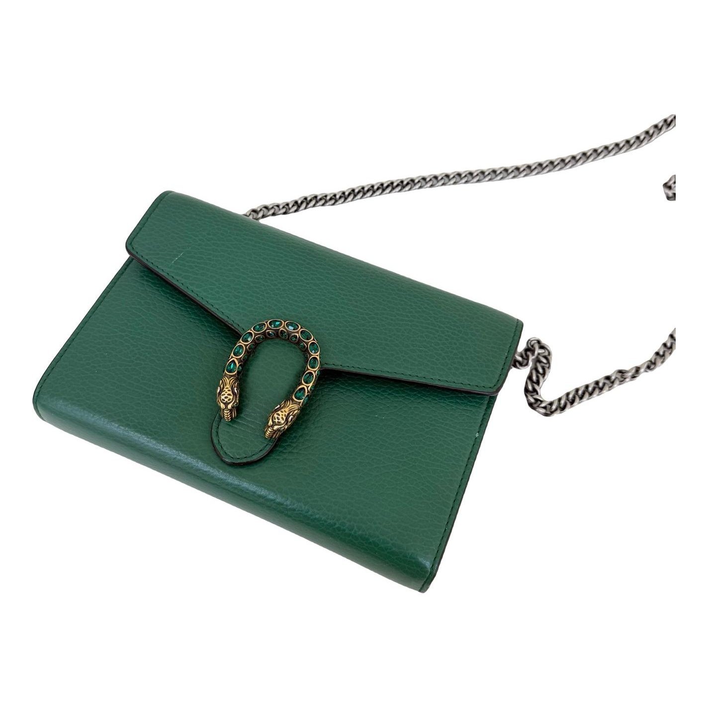 Dionysus Chain Wallet leather handbag