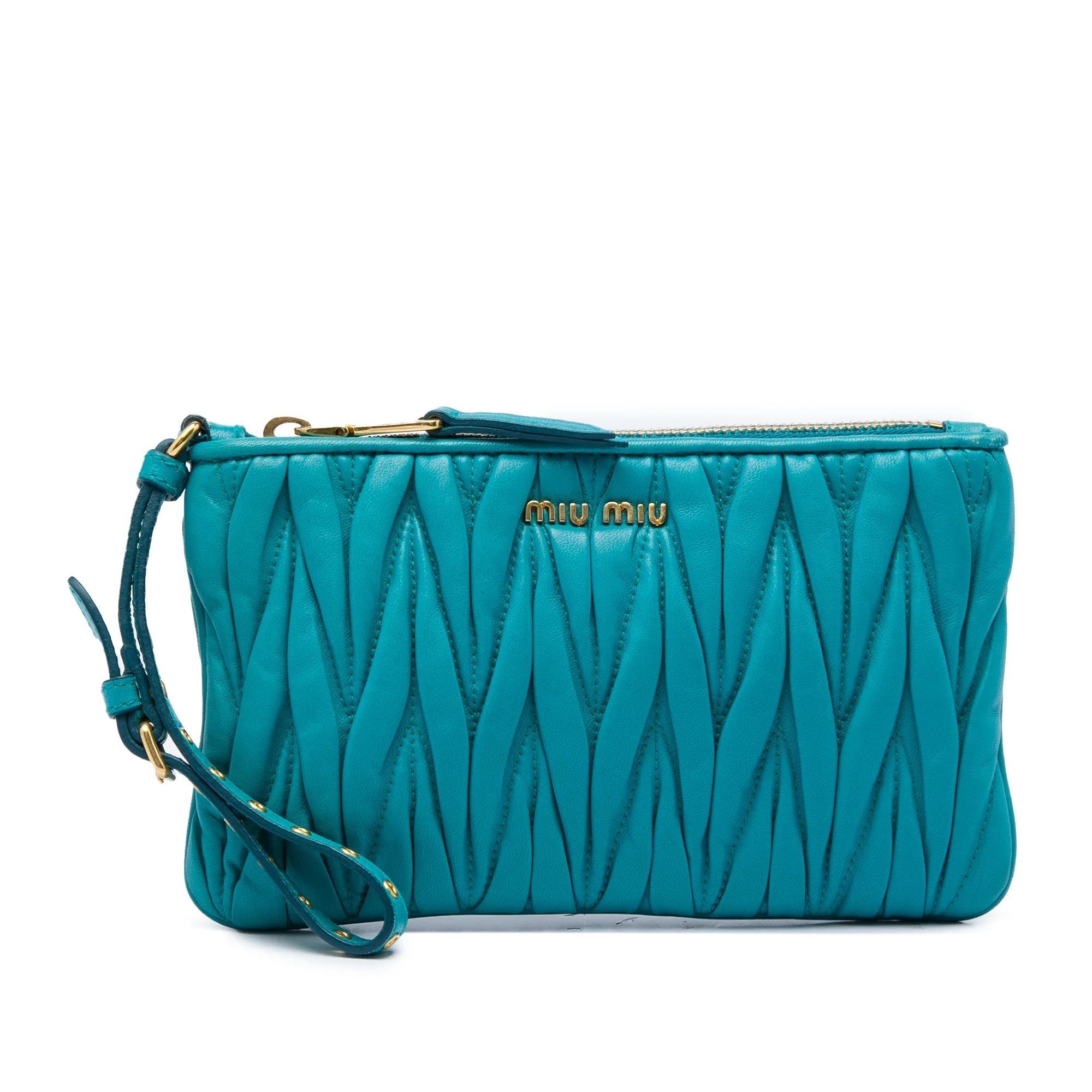 Matelassé pony-style calfskin handbag