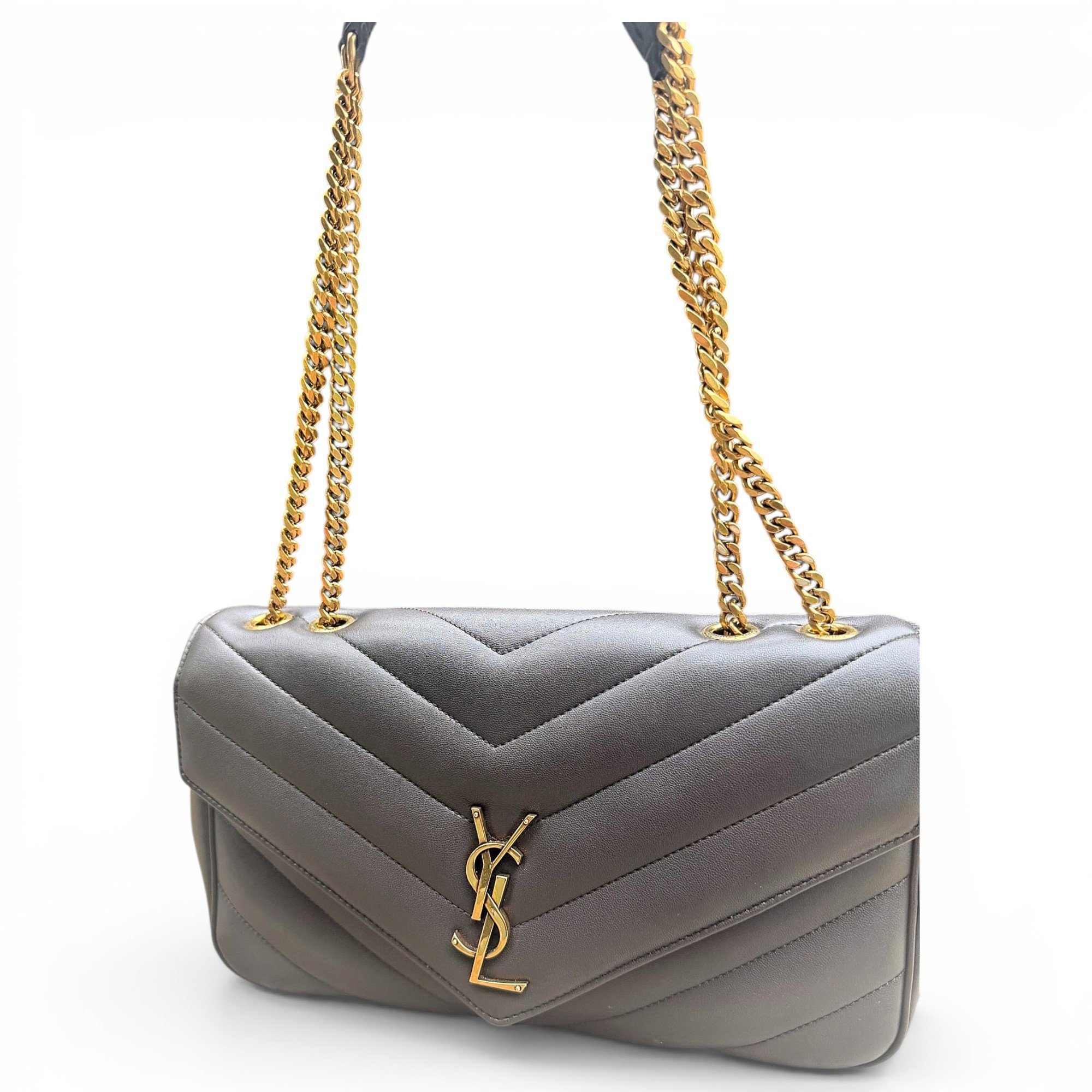 Loulou leather handbag