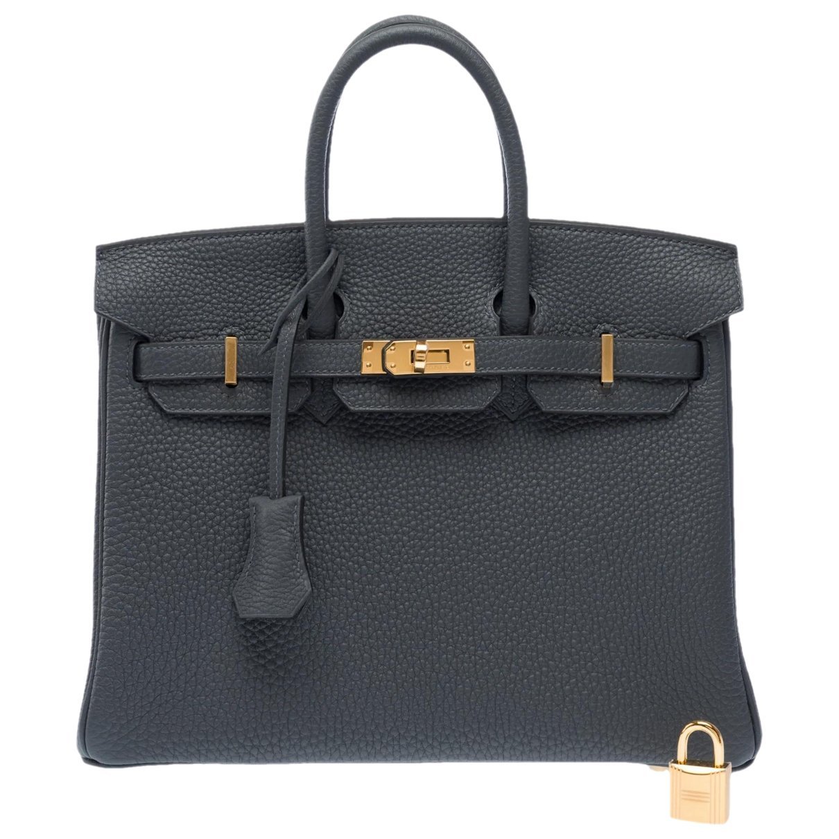 Birkin 25 leather handbag