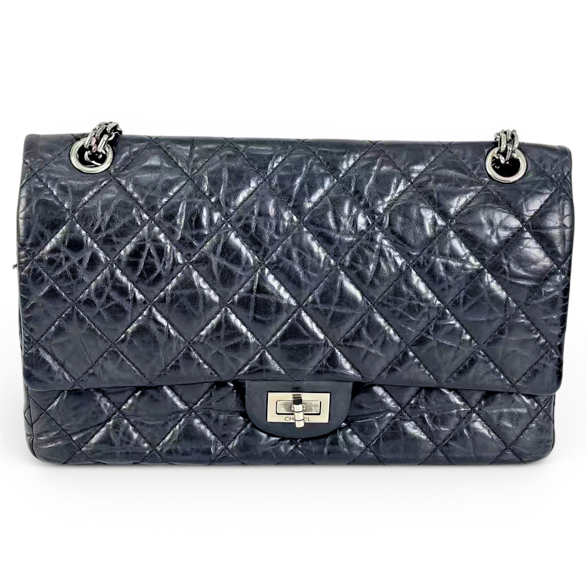 2.55 leather handbag