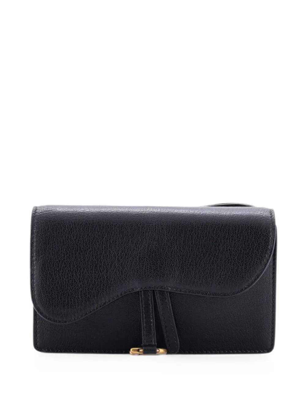 Saddle Rectangular Leather belt bag