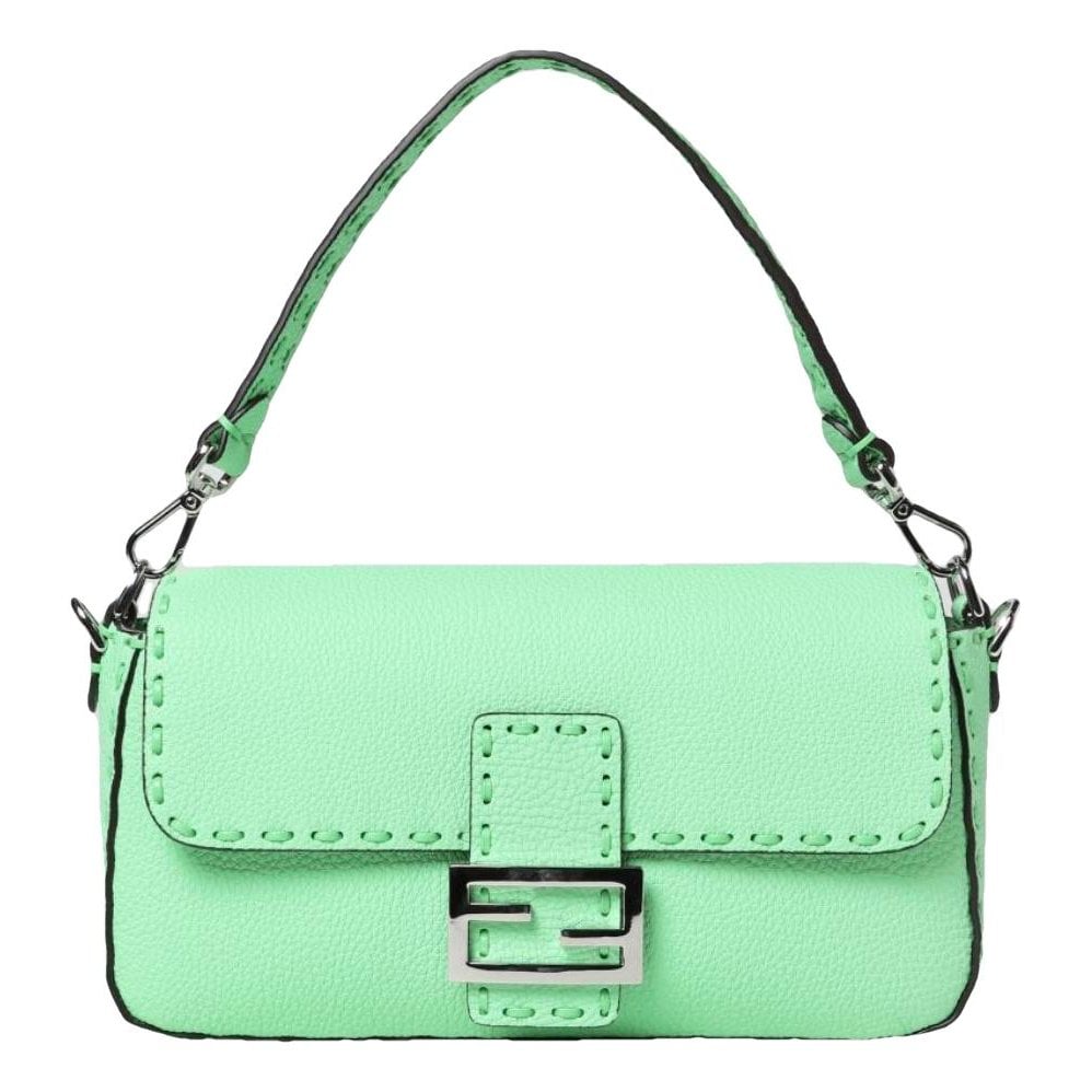 Baguette leather handbag