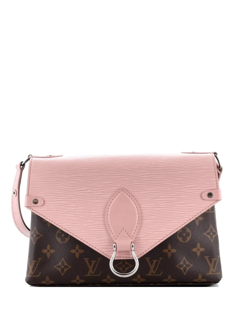 Saint Michel Handbag Monogram Canvas and Epi Leather shoulder bag