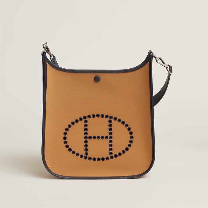 Hermès Neo Evelyne 29 bag Bleu Aztèque/menthe/vert Fizz