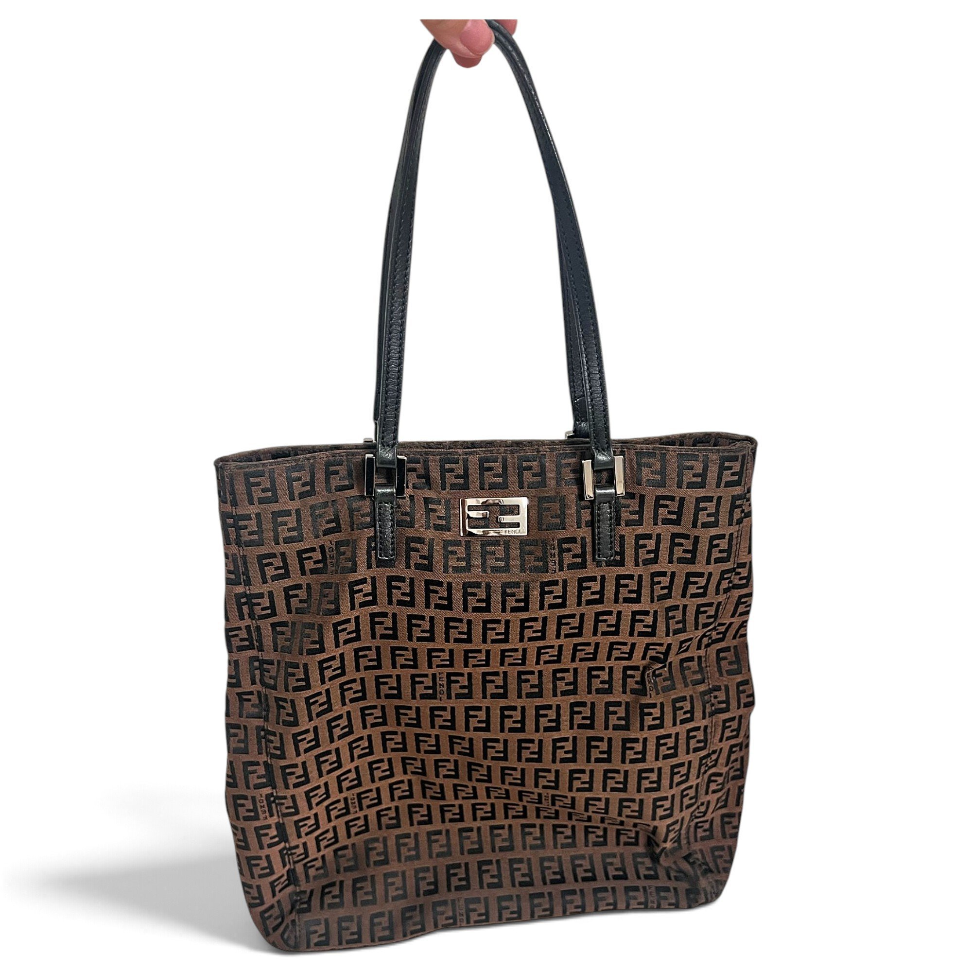 Logo Shopper Tote cloth handbag