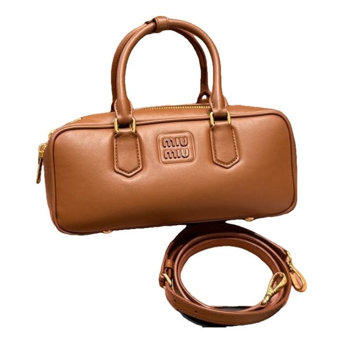 Leather handbag