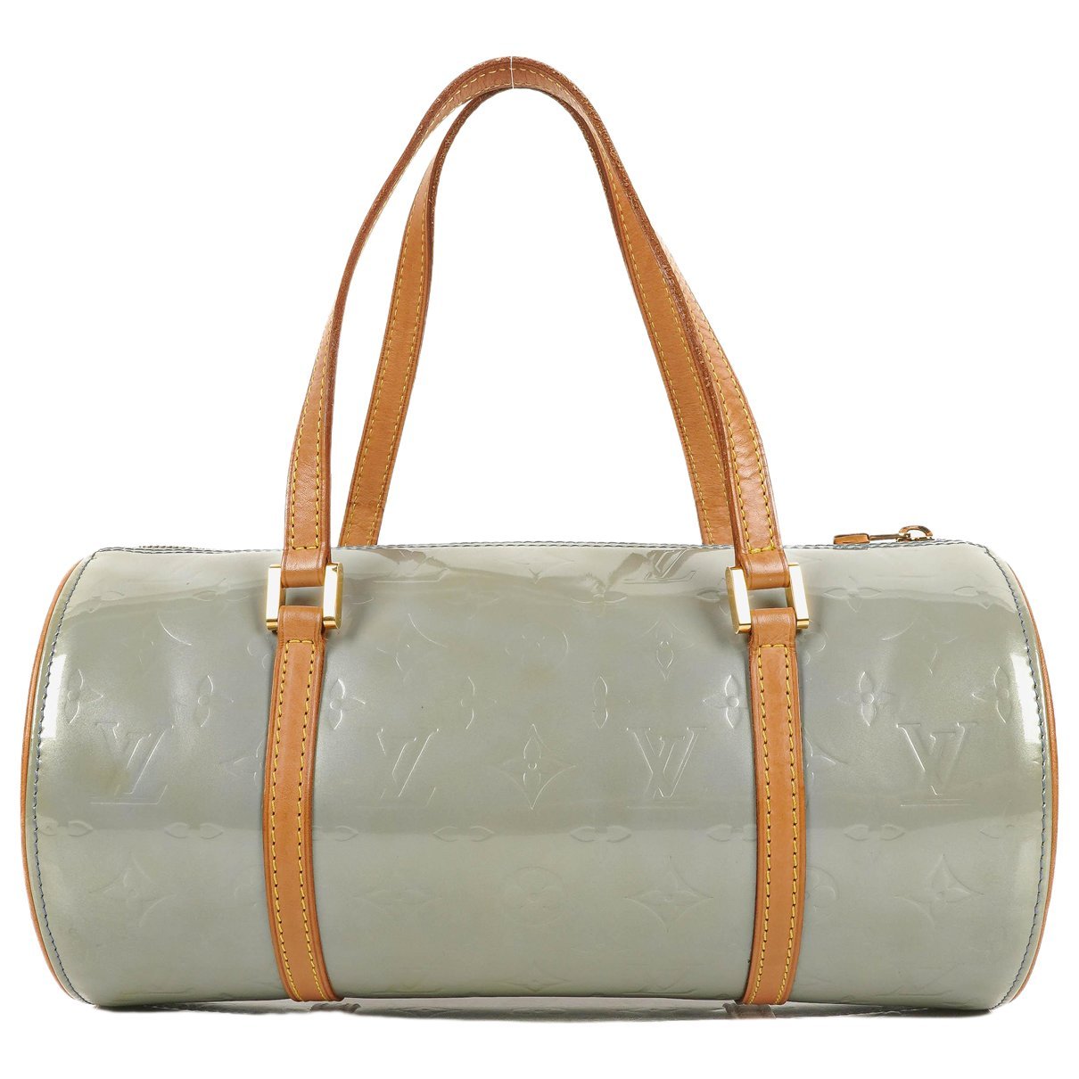 Papillon patent leather handbag