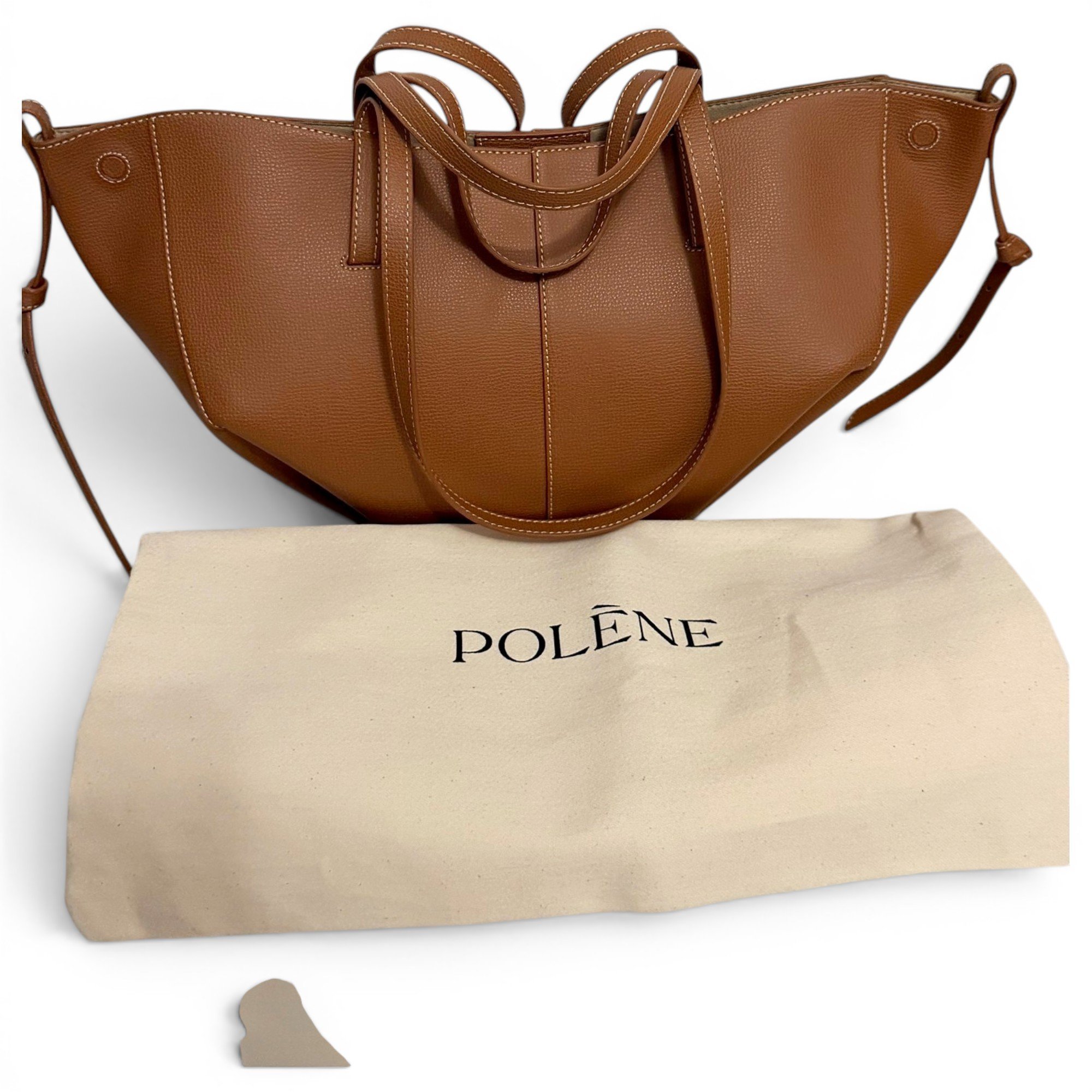 Le Cabas leather handbag