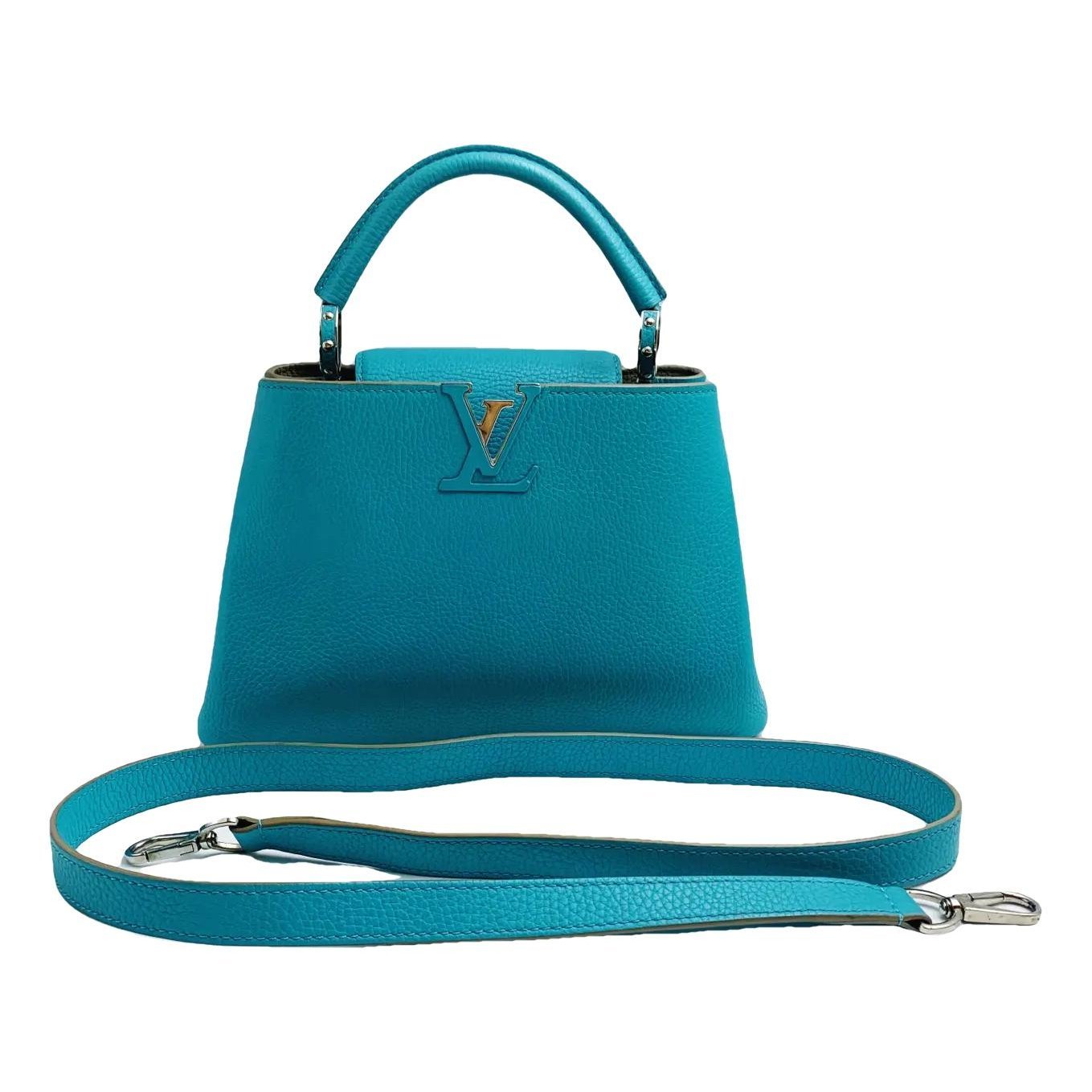 Capucines leather handbag