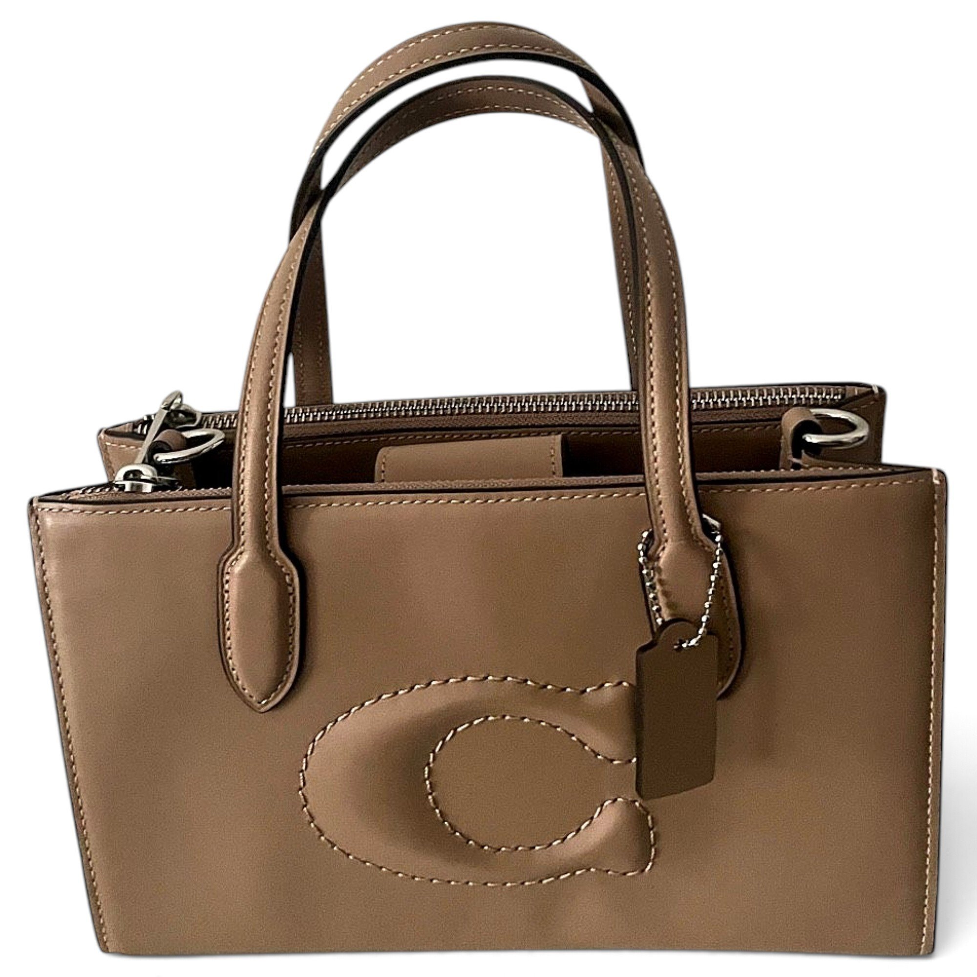 Leather satchel