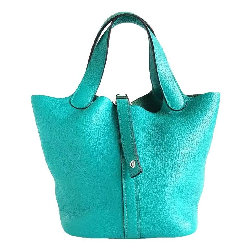 Picotin leather handbag