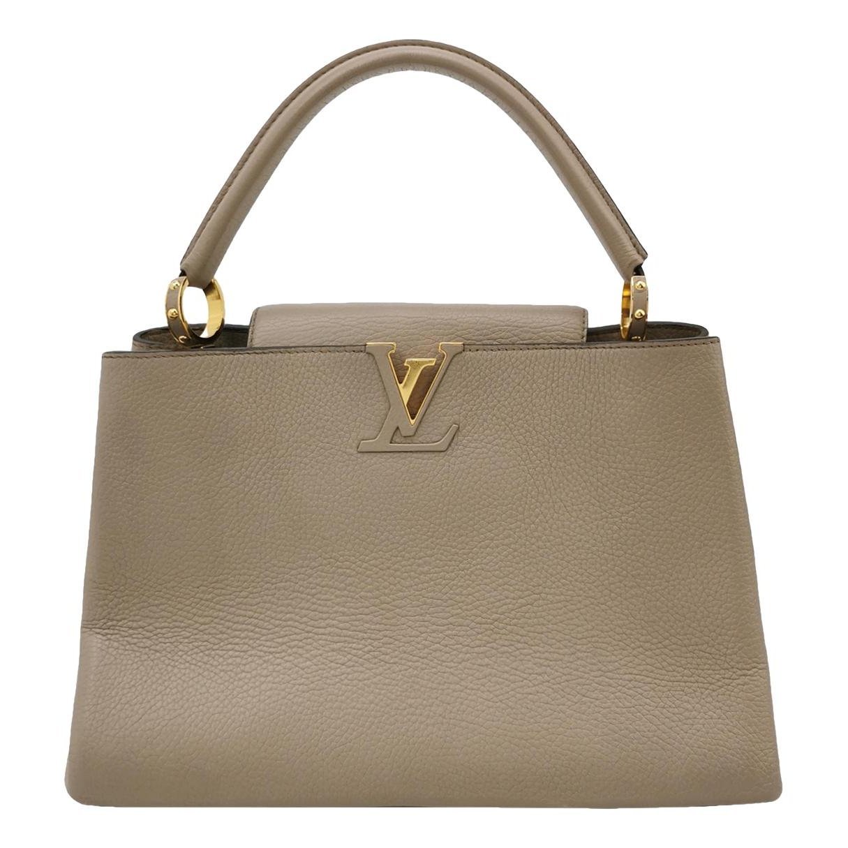 Capucines leather tote