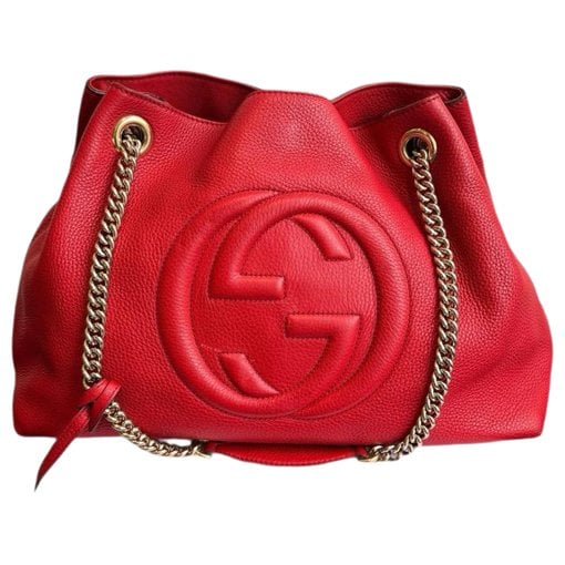 Soho leather tote