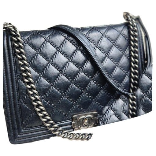 Boy leather crossbody bag