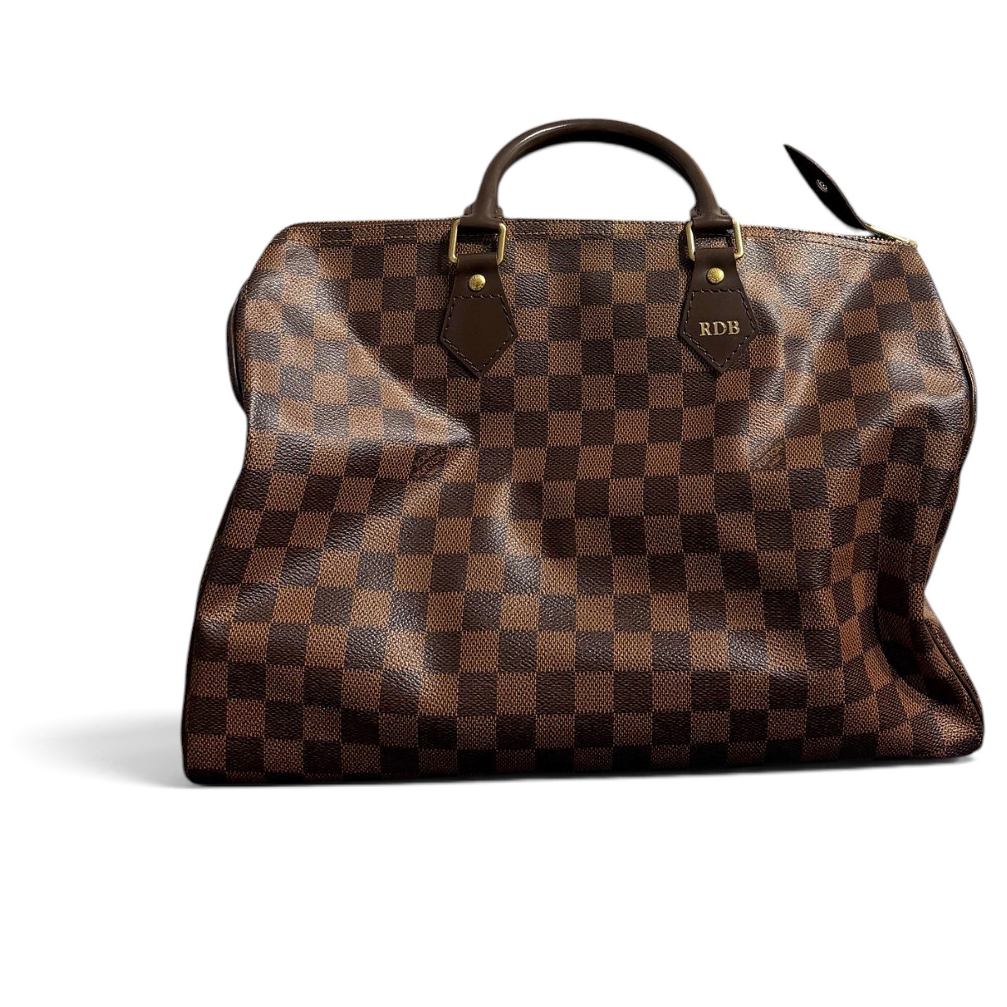 Louis Vuitton Speedy leather handbag