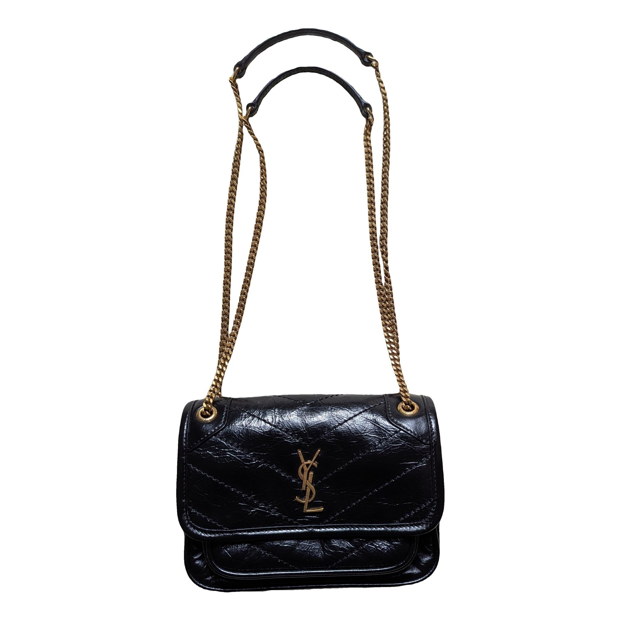 Niki leather crossbody bag