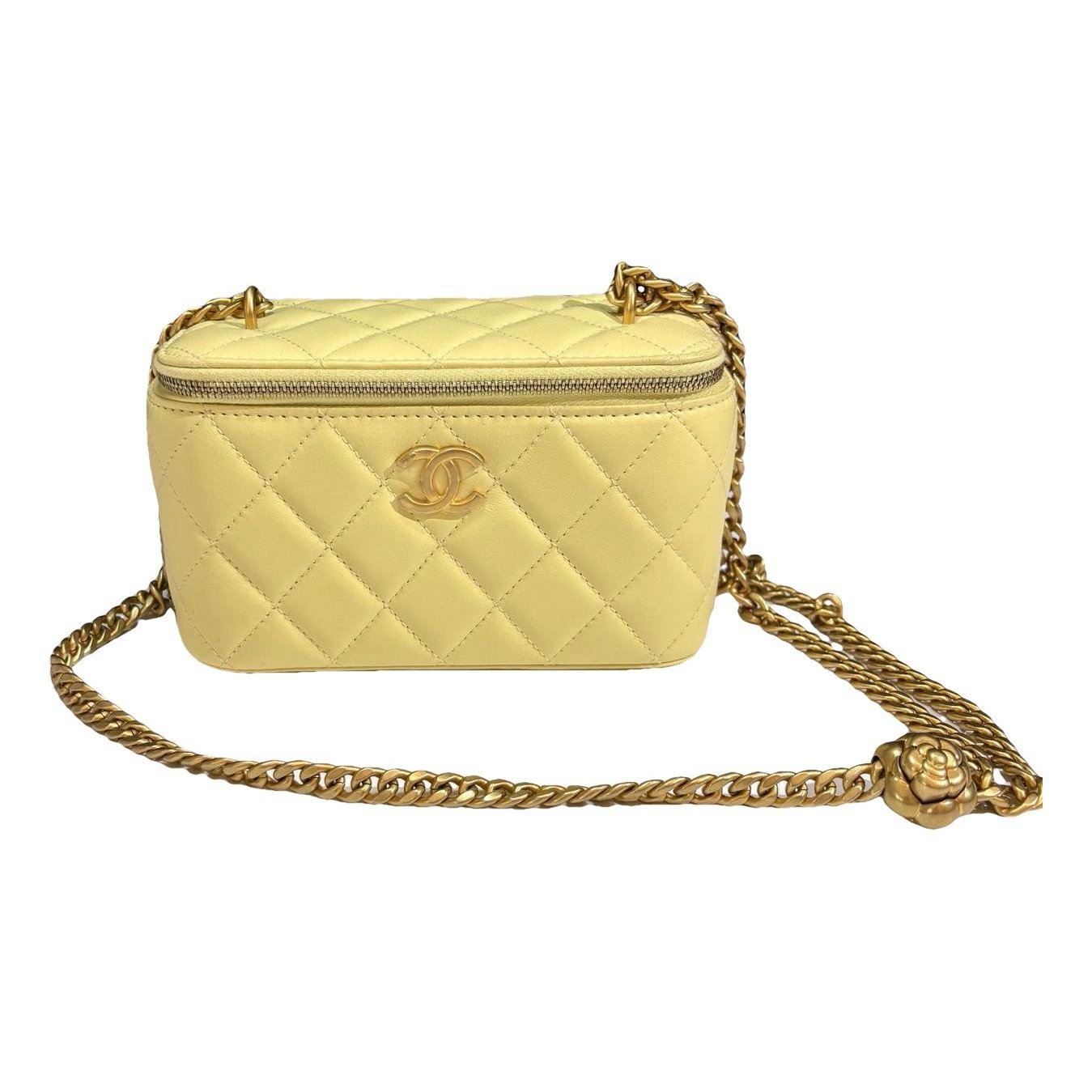 Trendy CC Vanity leather handbag
