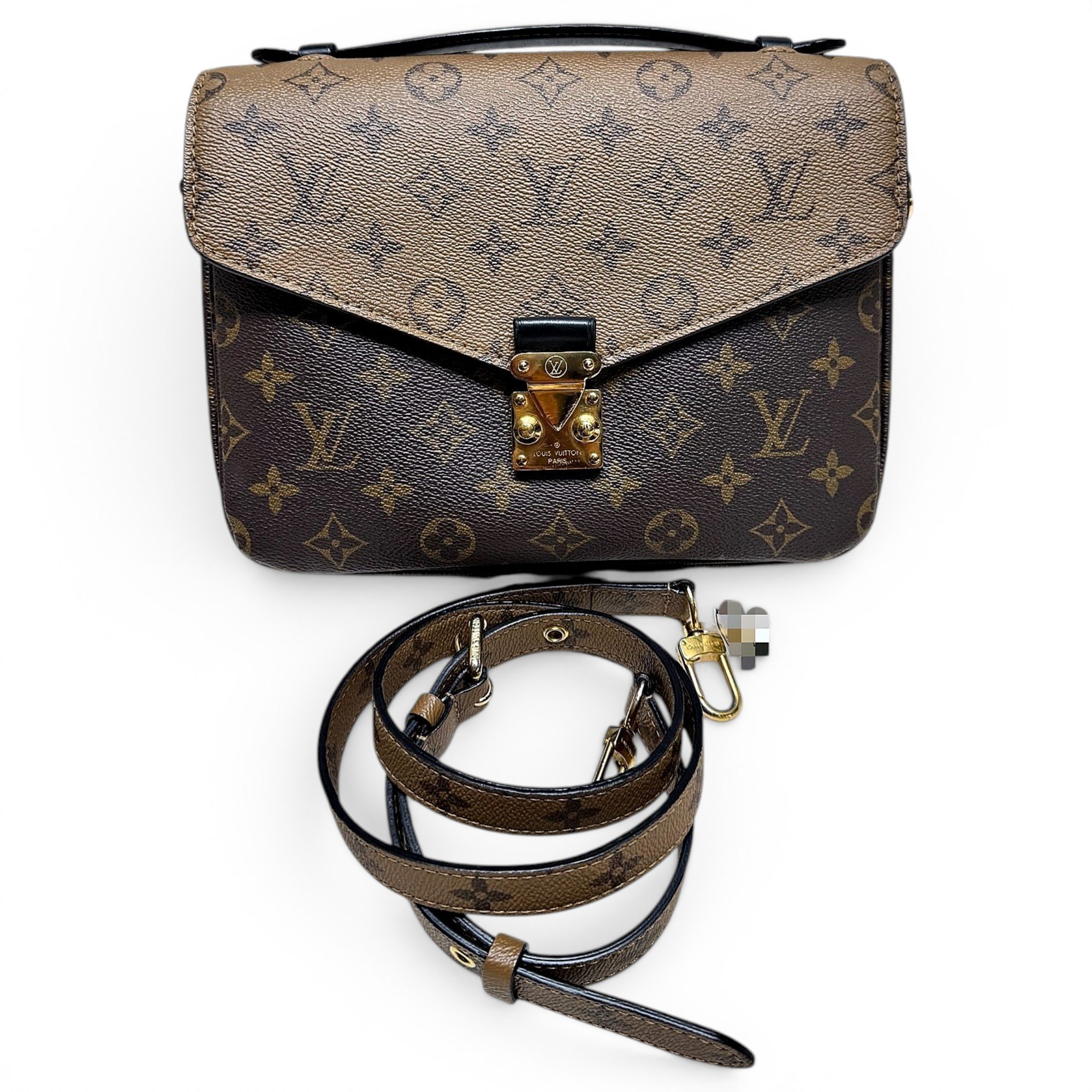 Metis leather handbag