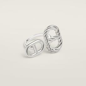 Chaine d'ancre Alea II twisted ring, medium/small model
