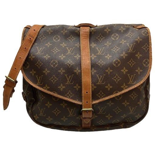 Saumur leather crossbody bag