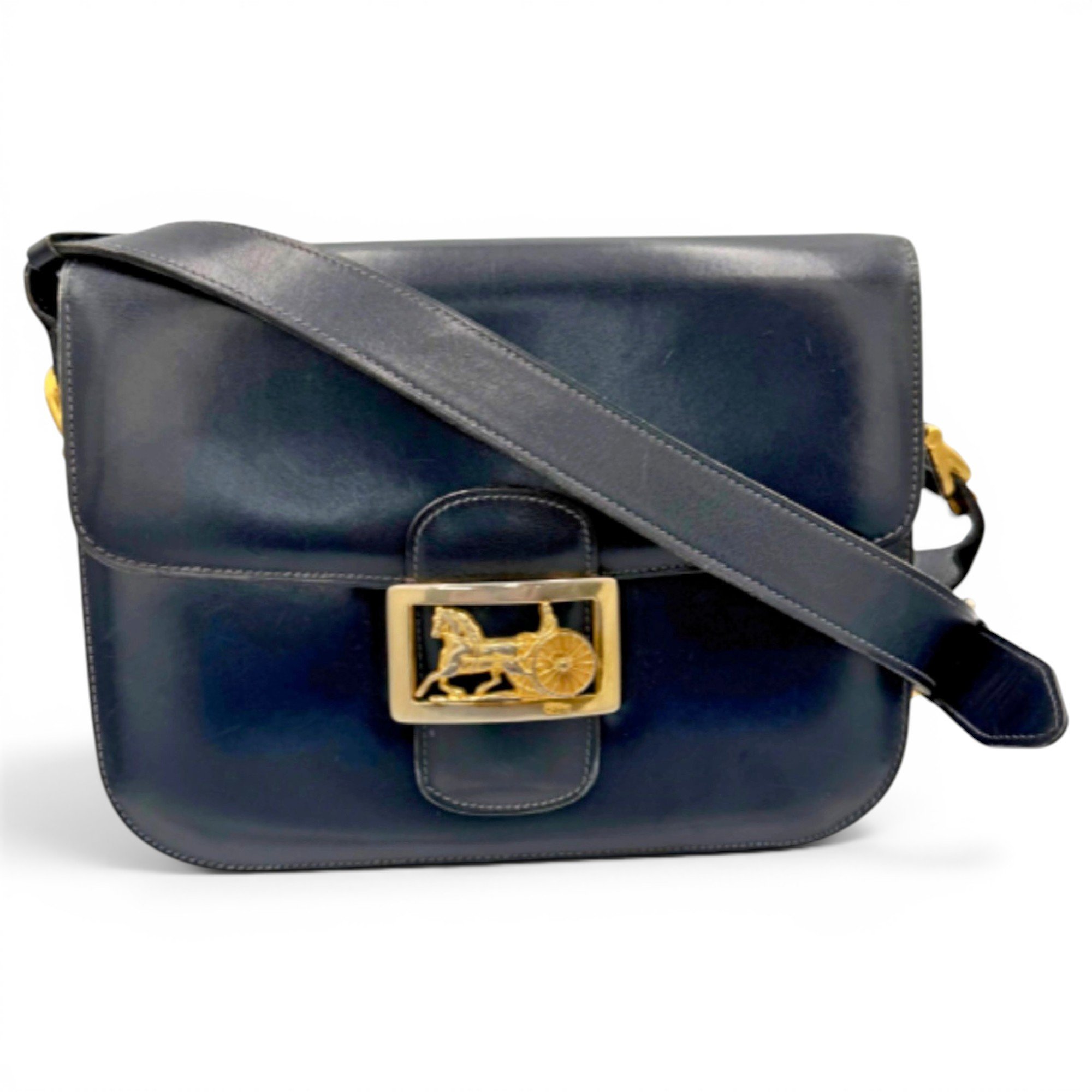 Classic leather handbag