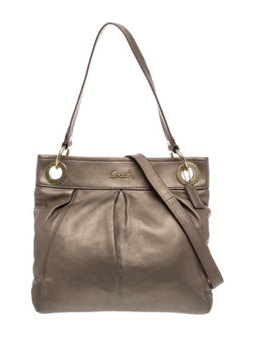 Leather Top Handle Bag
