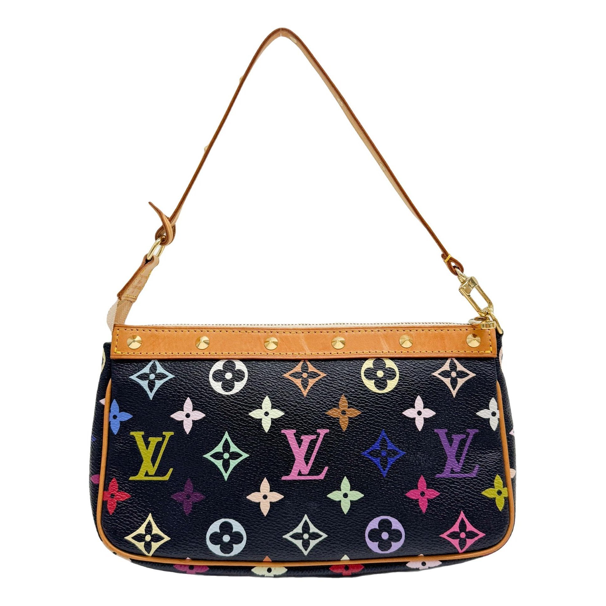 Louis Vuitton Pochette Accessoire leather handbag