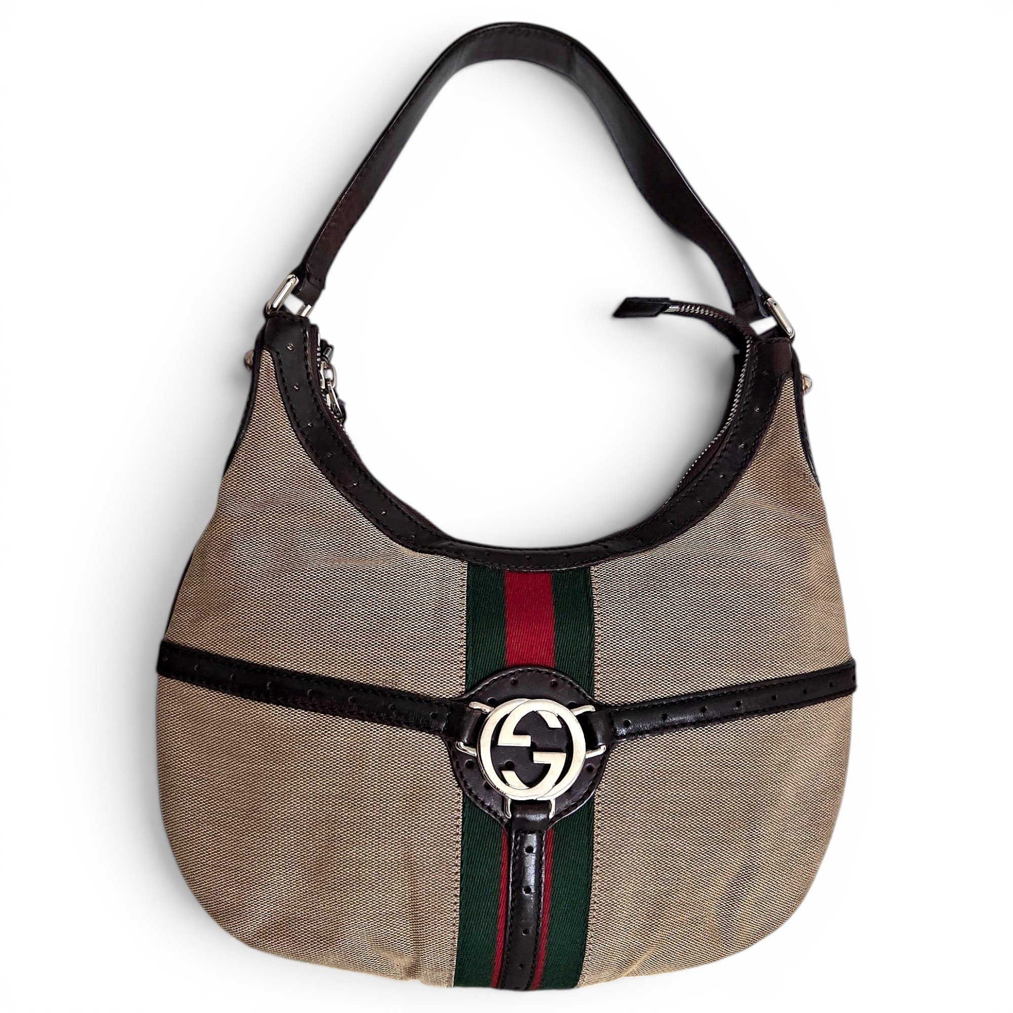 Leather handbag