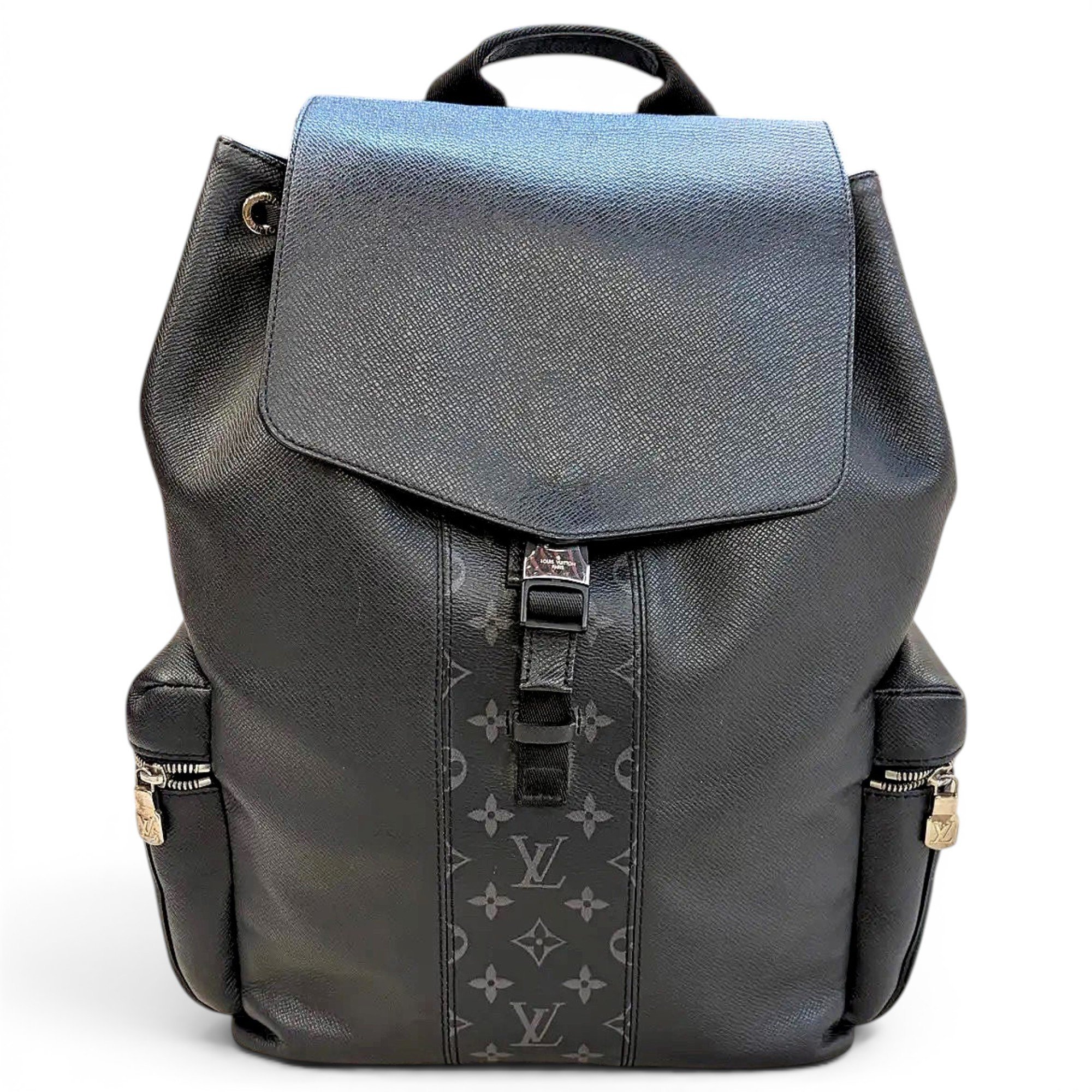 Leather backpack