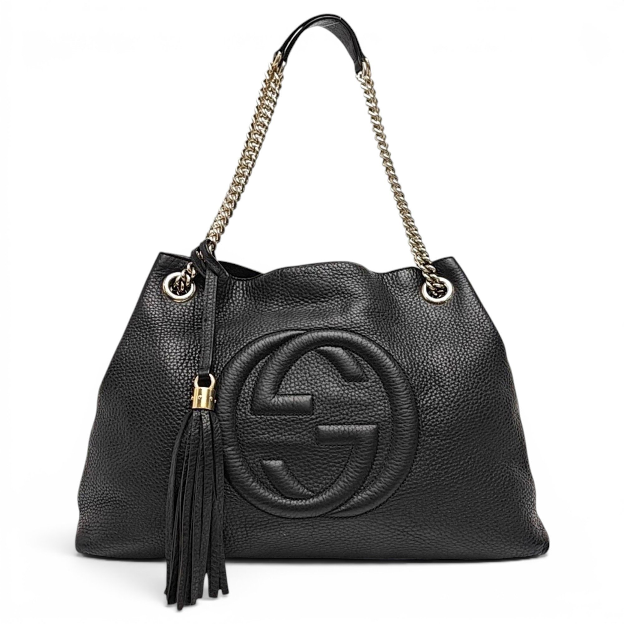 Soho leather tote