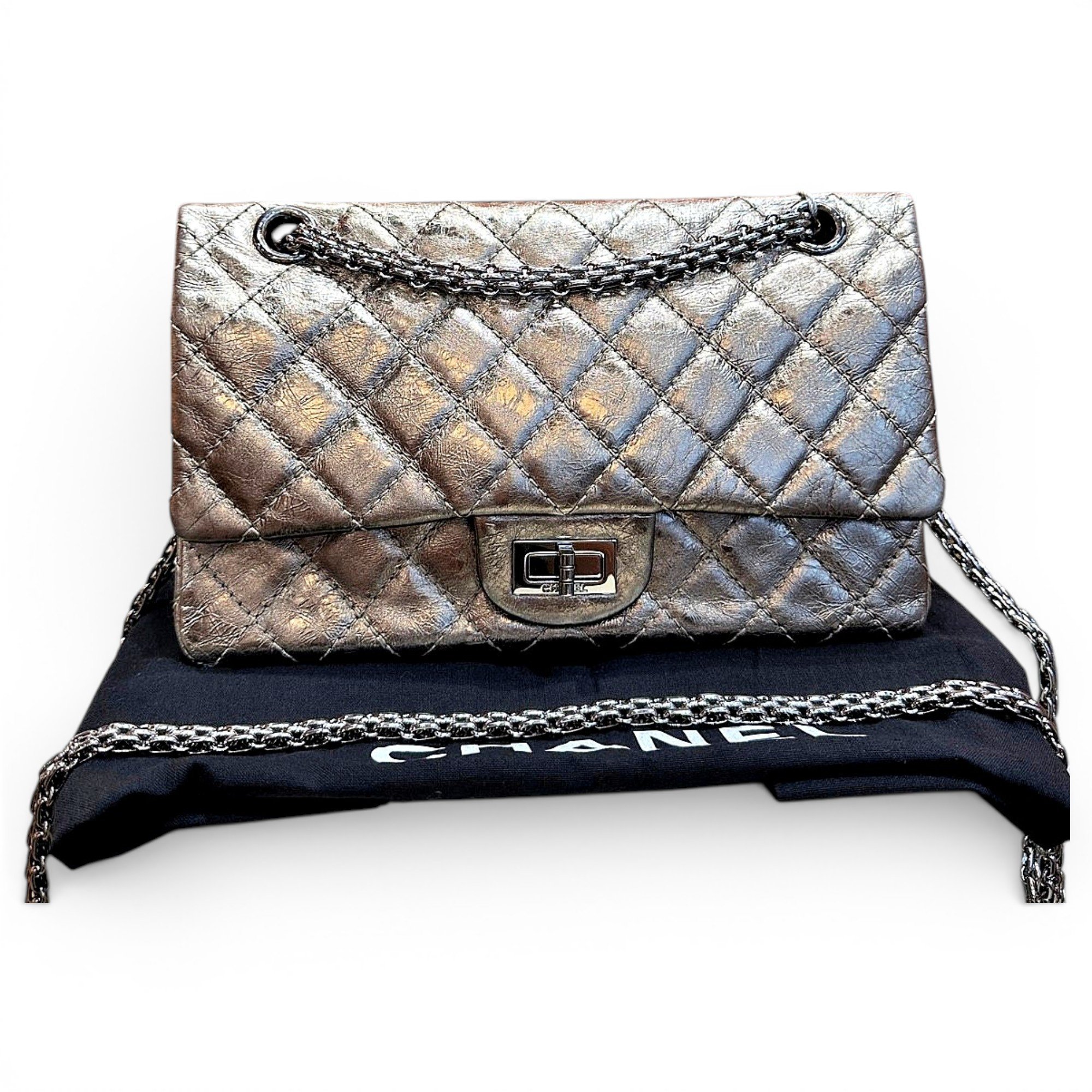 2.55 leather handbag