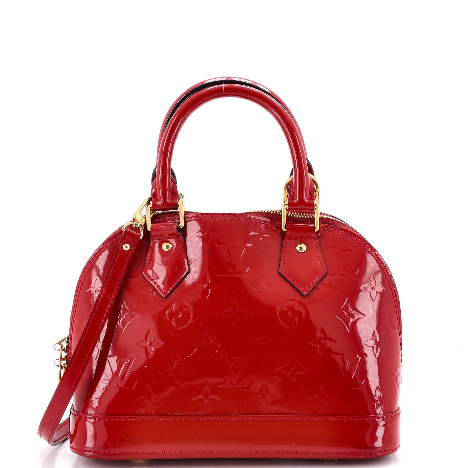 Louis Vuitton Alma Handbag Monogram Vernis BB