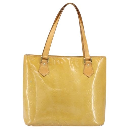 Houston patent leather handbag