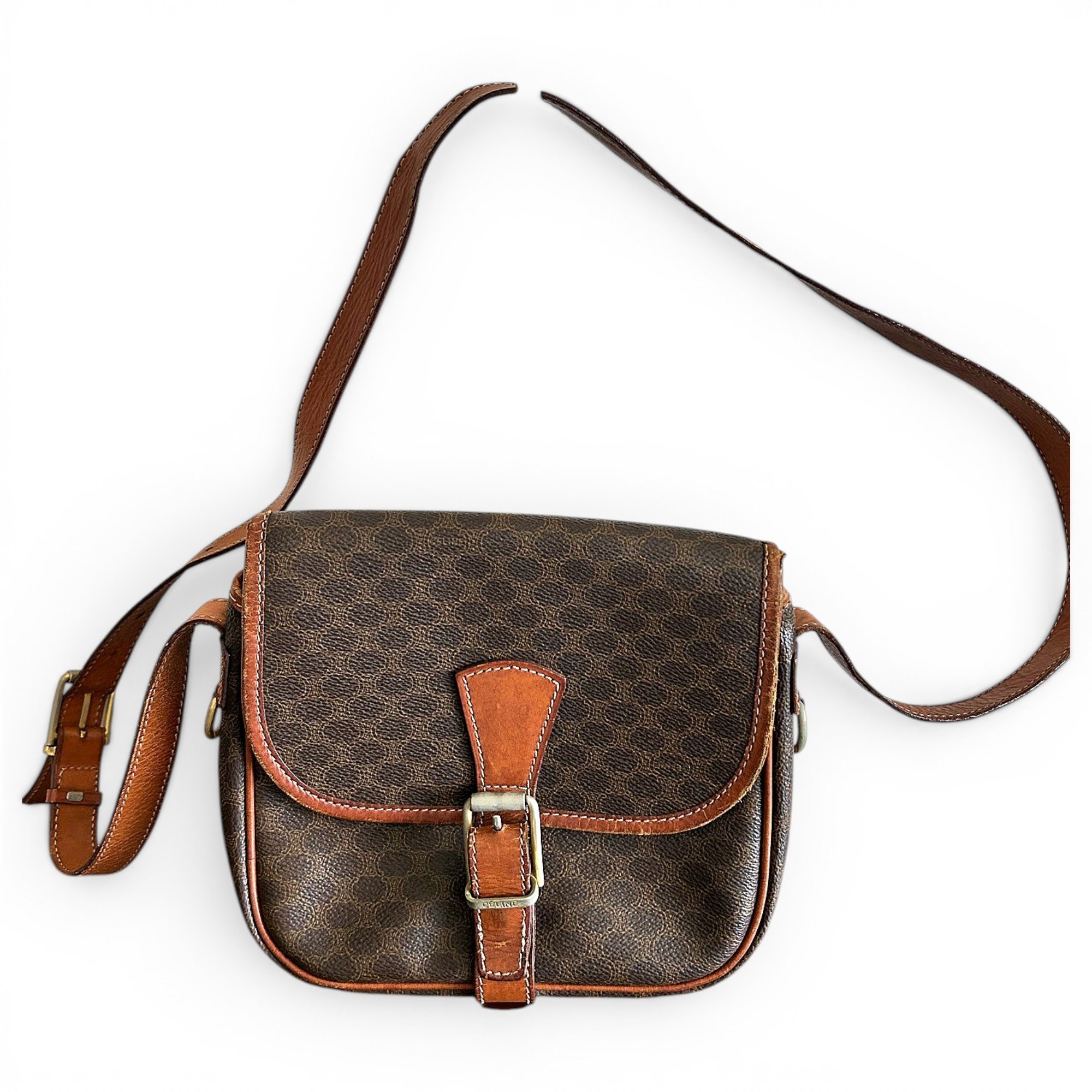 Leather crossbody bag