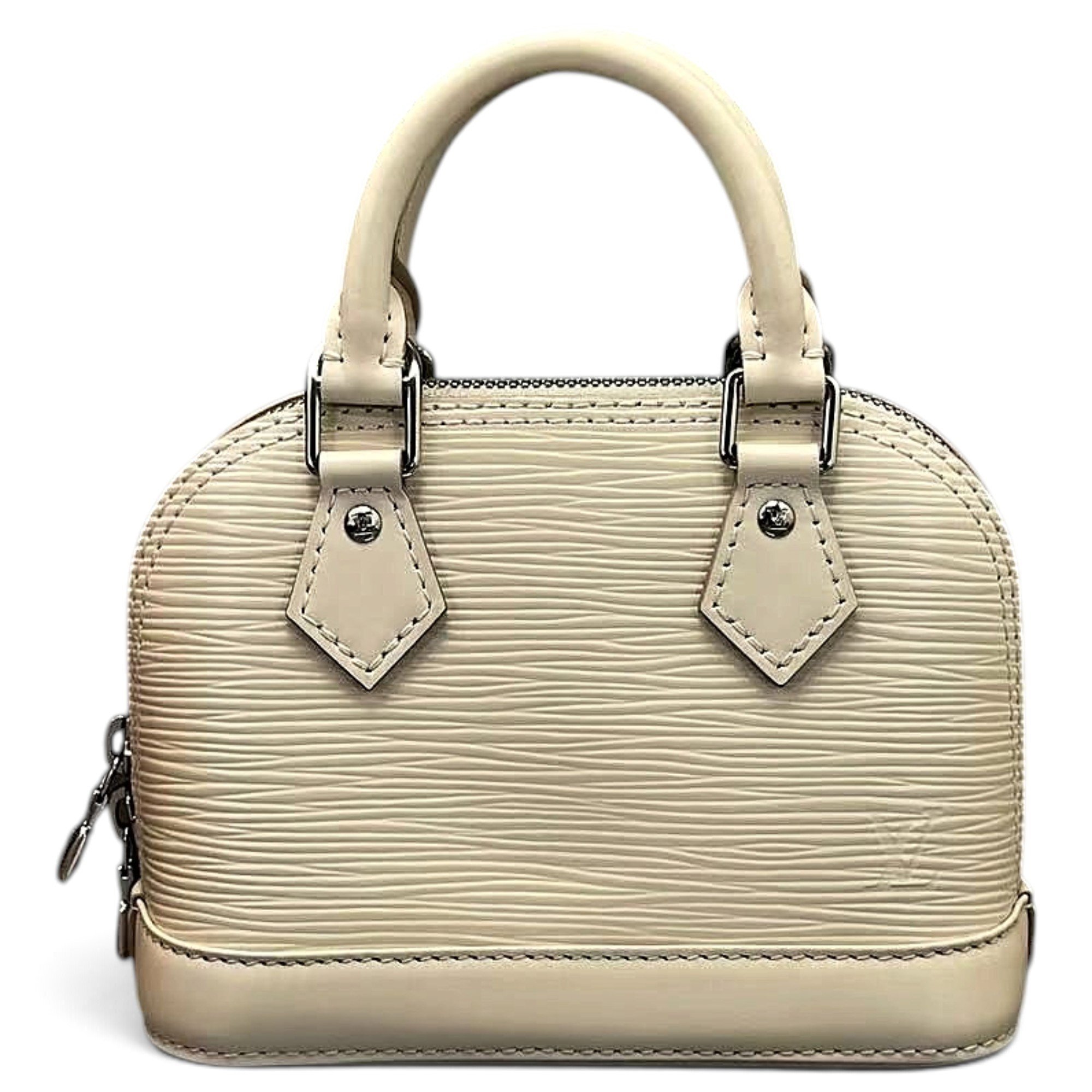 Louis Vuitton Alma BB leather handbag