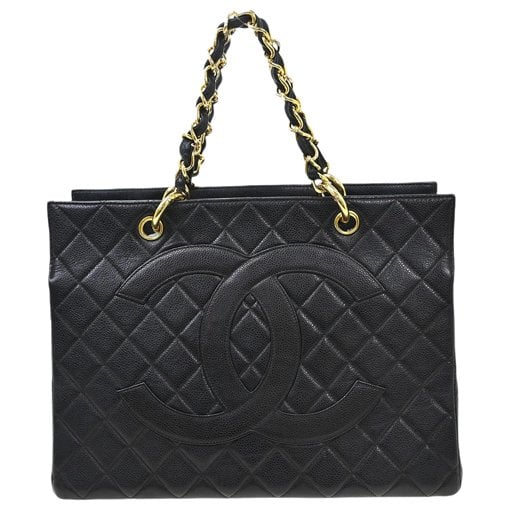 Grand shopping leather tote