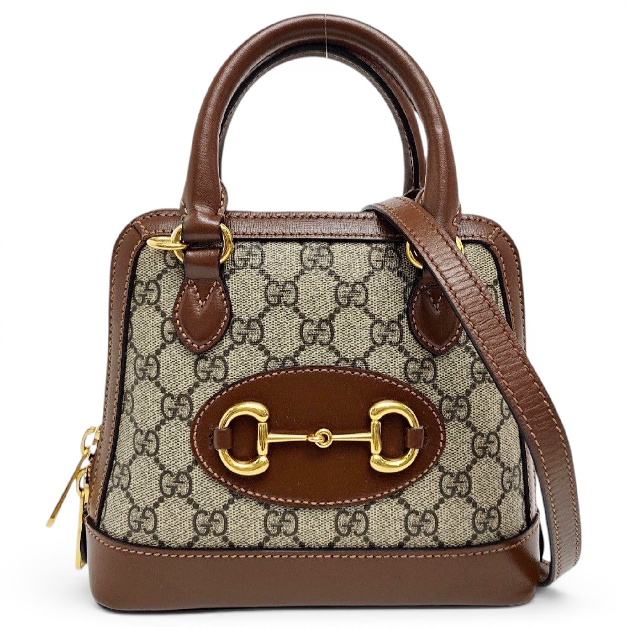 Handle Horsebit 1955 leather handbag