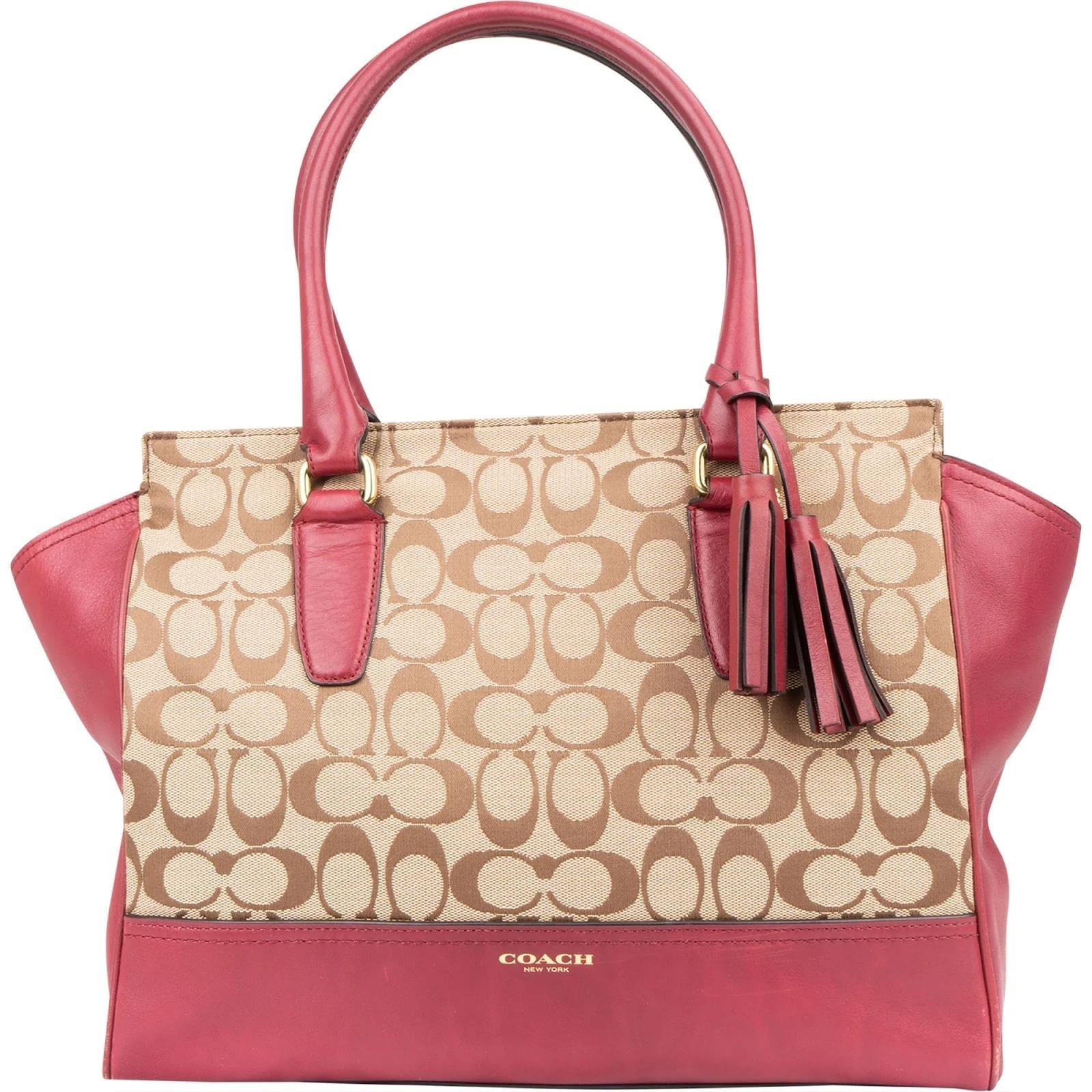 Signature Sufflette leather handbag