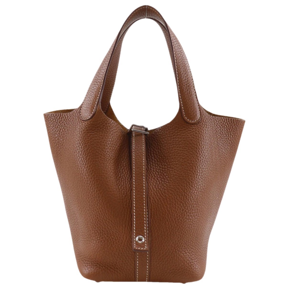 Picotin leather handbag