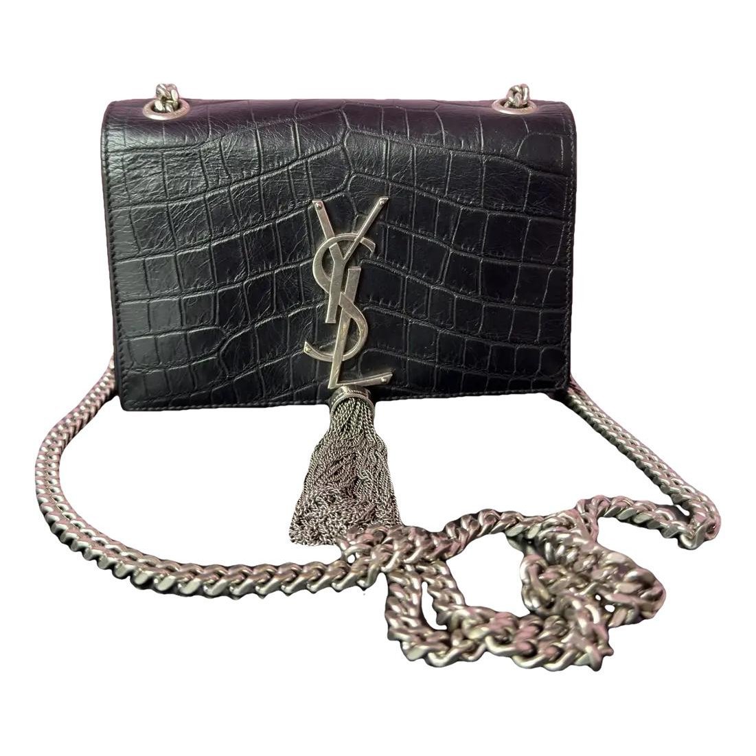 Pompom Kate leather handbag