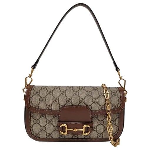 Handle Horsebit 1955 leather handbag