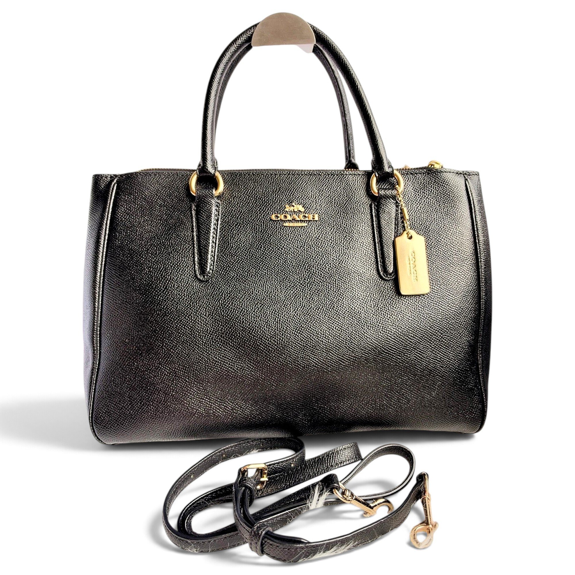 Leather satchel