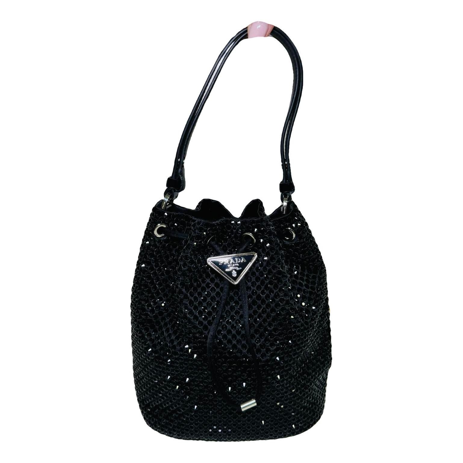 Duet leather handbag