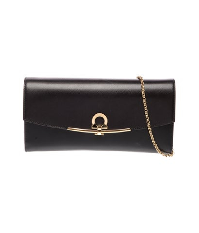 Salvatore Ferragamo Ferragamo Saffiano Leather Shoulder Bag