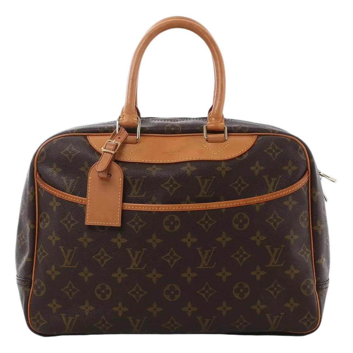 Deauville leather handbag