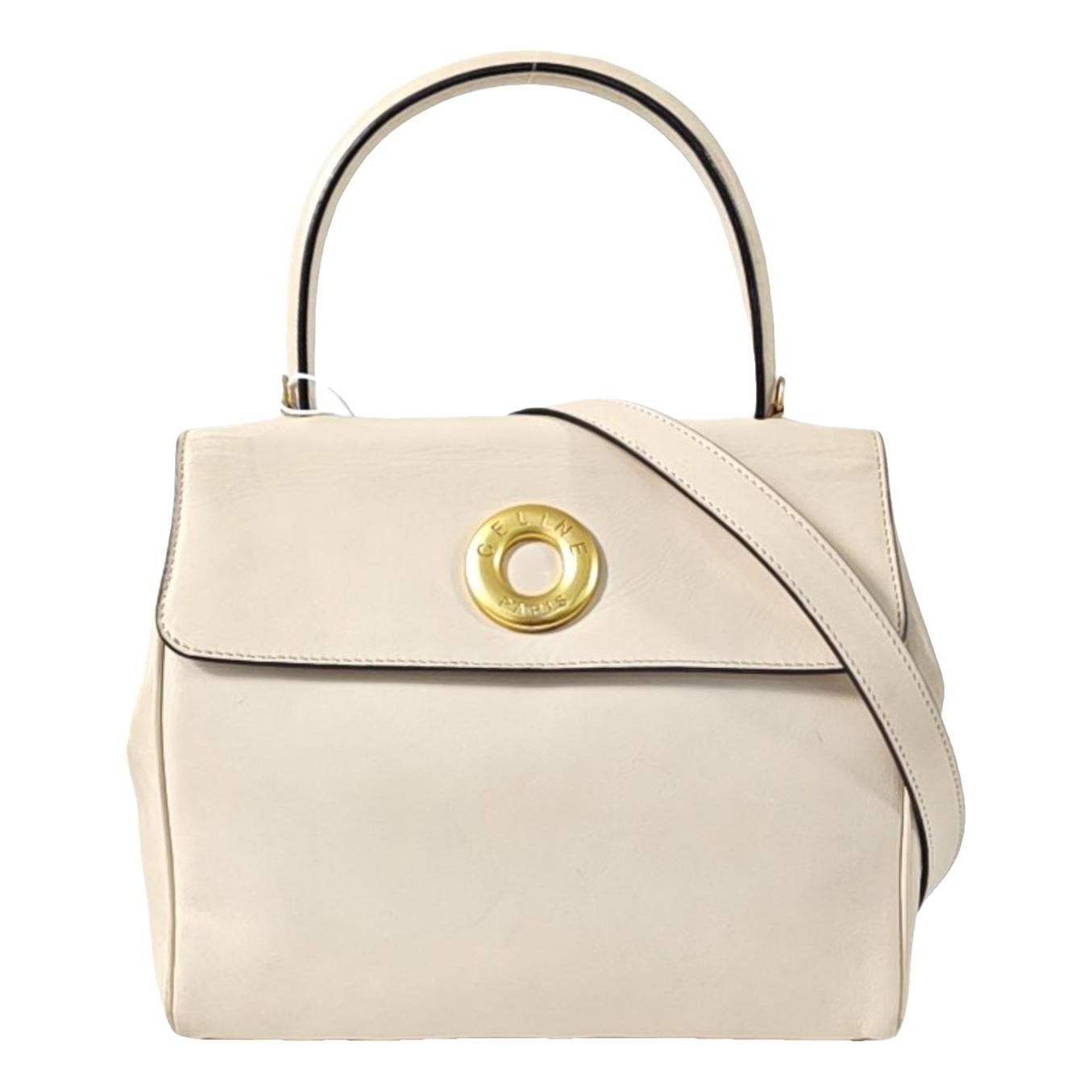 Nano Luggage leather crossbody bag
