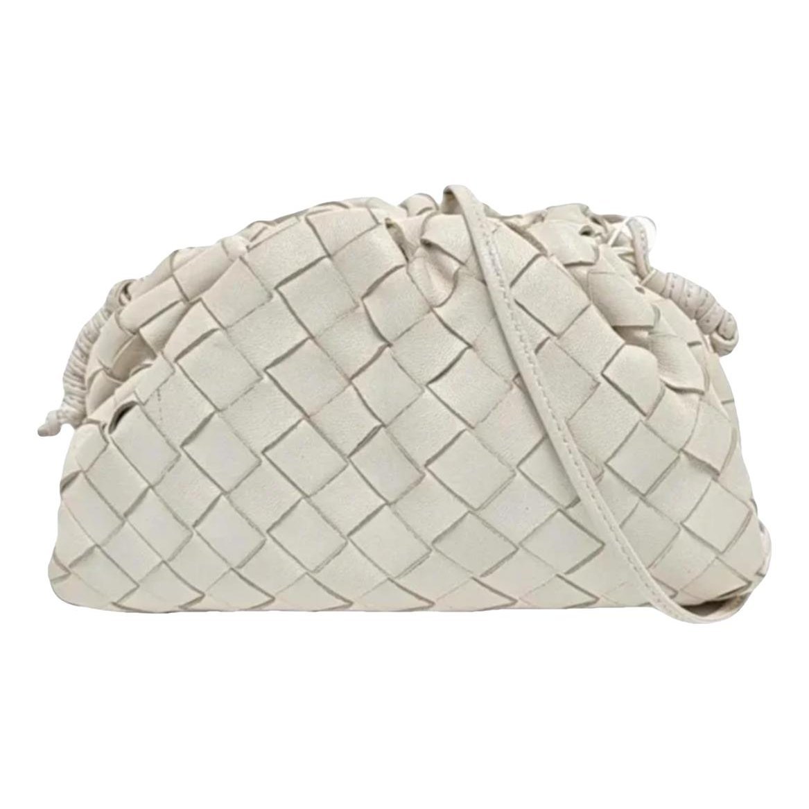 Pouch leather handbag