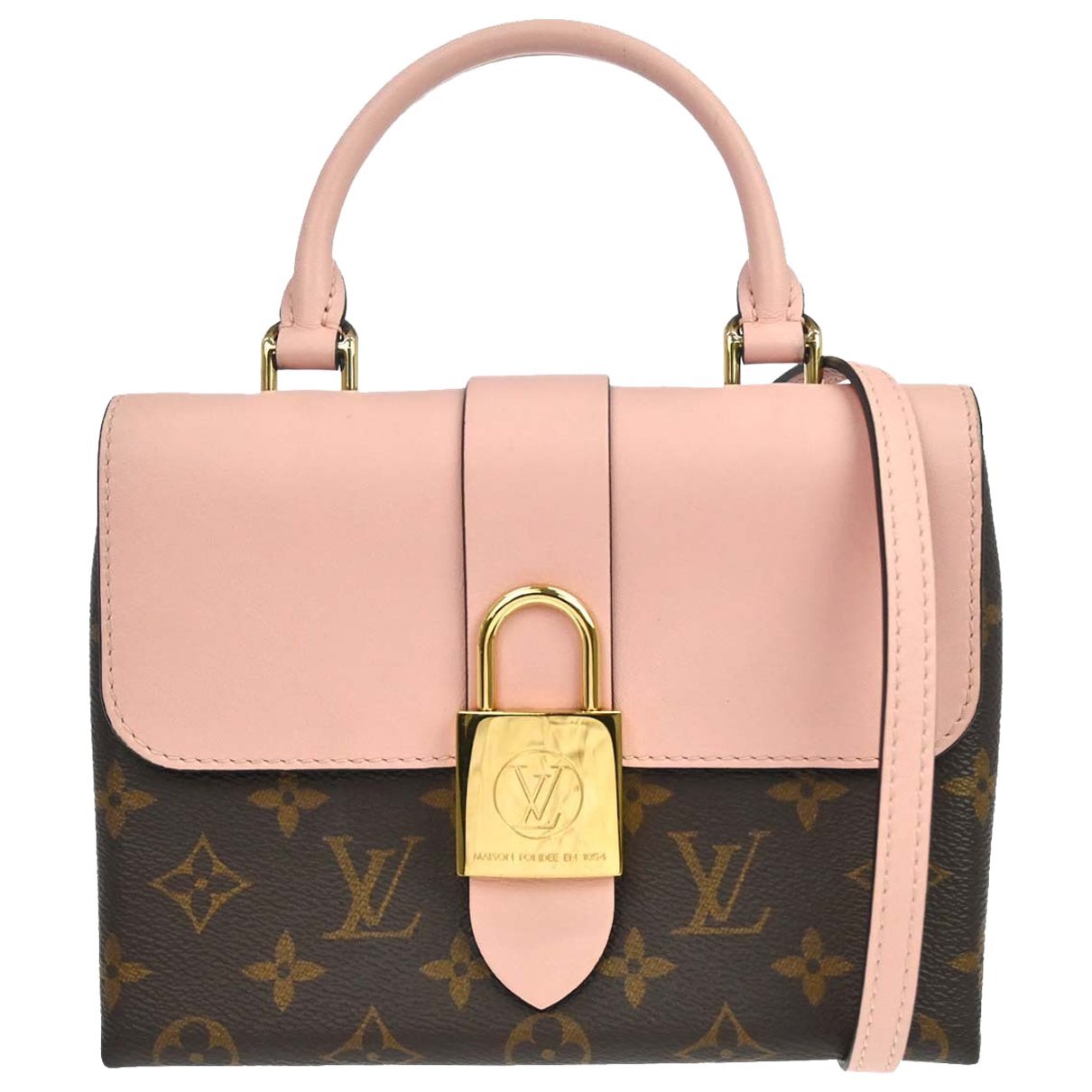 Louis Vuitton Locky BB cloth handbag