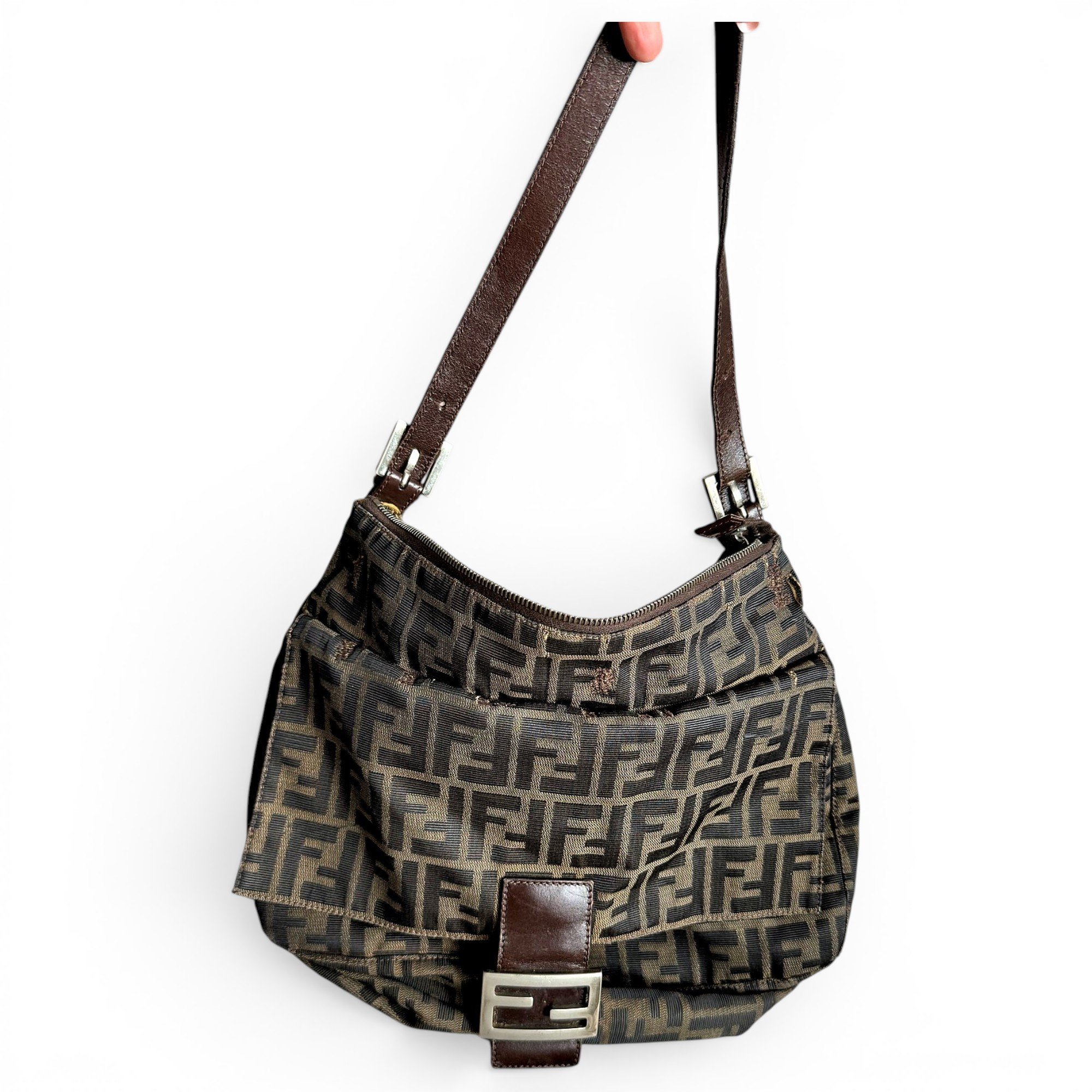 Baguette cloth handbag